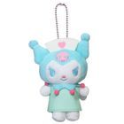 Sanrio Kuromi (護士造型) 毛公仔吊飾/鑰匙扣 (綠色)