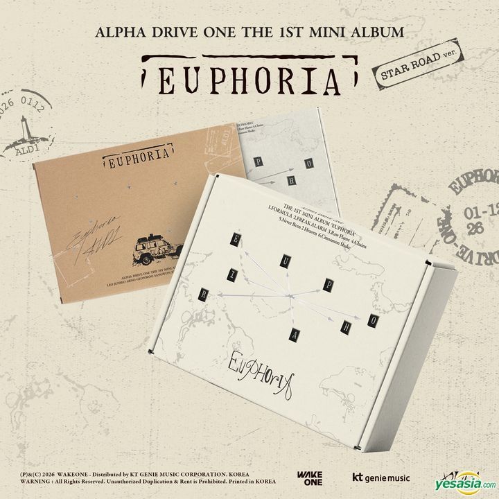 ALPHA DRIVE ONE CD Guru_gulu様 YESASIA: ALPHA DRIVE ONE Mini Album Vol. 1 - EUPHORIA (STAR ROAD