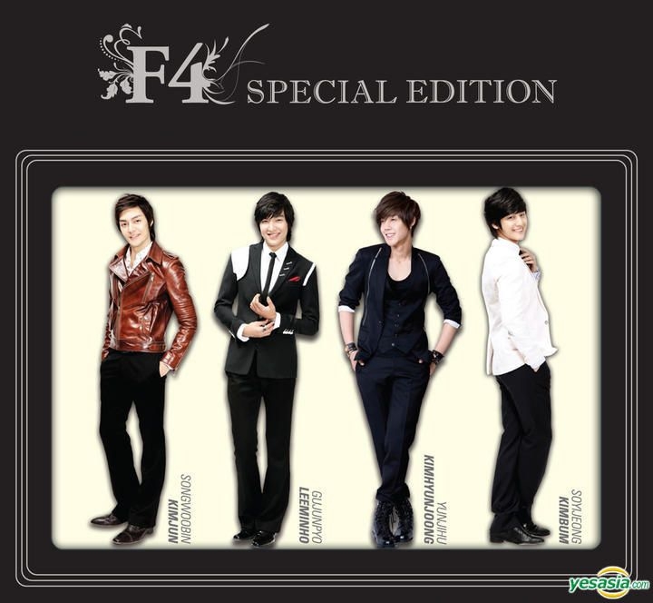 Yesasia 推荐产品 F4 Special Edition 镭射唱片 韩国群星 Ss 501 韩语音乐 邮费全免