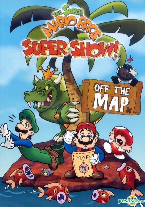 Super Mario World Map Poster