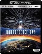 Independence Day: Resurgence (4K Ultra HD + 3D + 2D Blu-ray) (Japan Version)