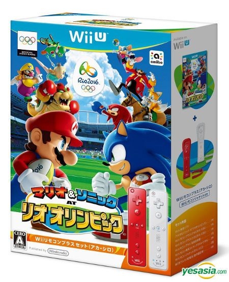Árbol genealógico Lubricar Escudero YESASIA: Mario & Sonic AT Rio Olympics Wii Remote Plus Set (Wii U) (Japan  Version) - Nintendo, Nintendo - Wii / Wii U Games - Free Shipping