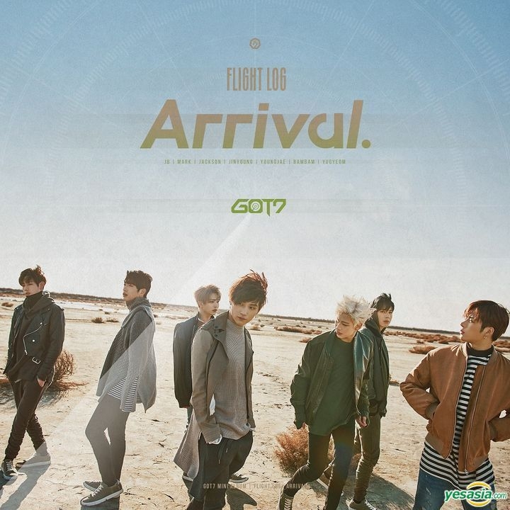 SIGNED BY ALL fashion MEMBERS GOT7 Flight Log Album