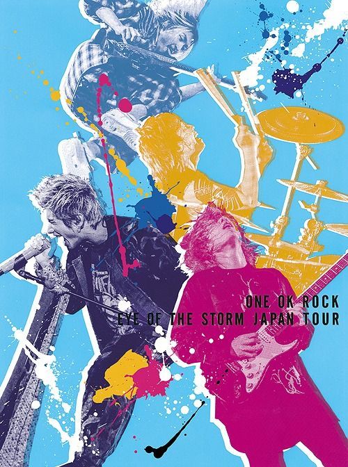 Yesasia One Ok Rock Eye Of The Storm Japan Tour Blu Ray 日本版 Blu Ray One Ok Rock 日語演唱會及mv 郵費全免