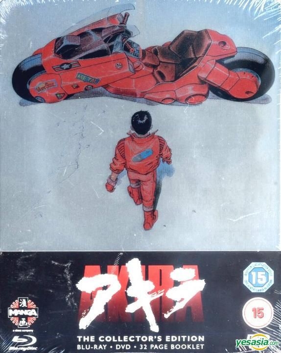 YESASIA: Akira (Blu-ray + DVD) (Collector's Edition Steelbook) (UK 