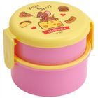 TOM & JERRY YUMMY TIME Round Food Box 500ml (with Fork)