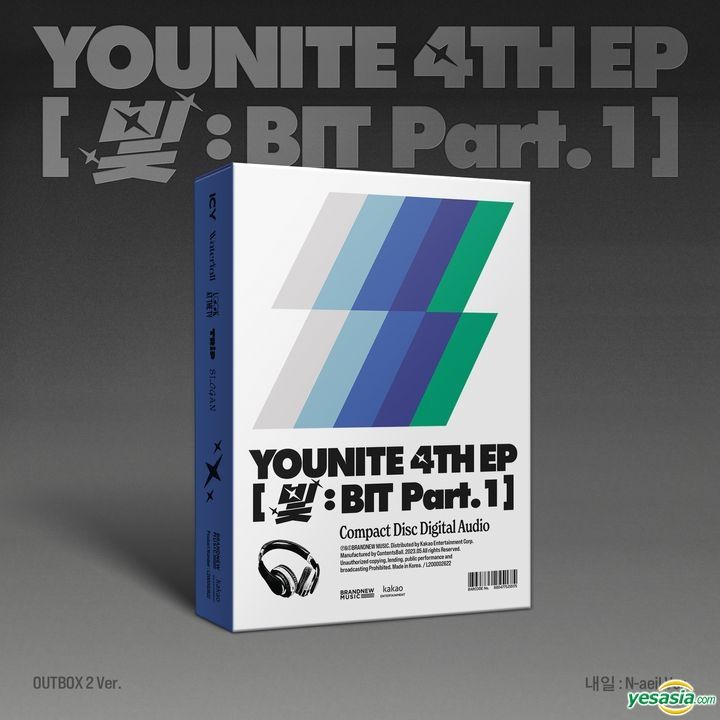 YESASIA: YOUNITE EP Album Vol. 4 - BIT Part.1 (N-aeil Version) + Poster ...