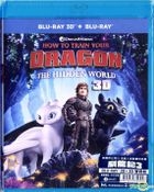 How to Train Your Dragon: The Hidden World (2019) (Blu-ray) (2D + 3D) (Hong Kong Version)