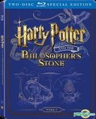 Harry Potter And The Philosopher's Stone (2001) (Blu-ray) (2-Disc Steelbook Edition) (Hong Kong Version)