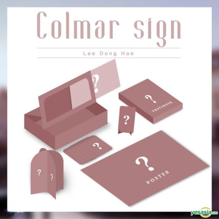 YESASIA: Super Junior: Dong Hae Photobook - Colmar sign (Photobook