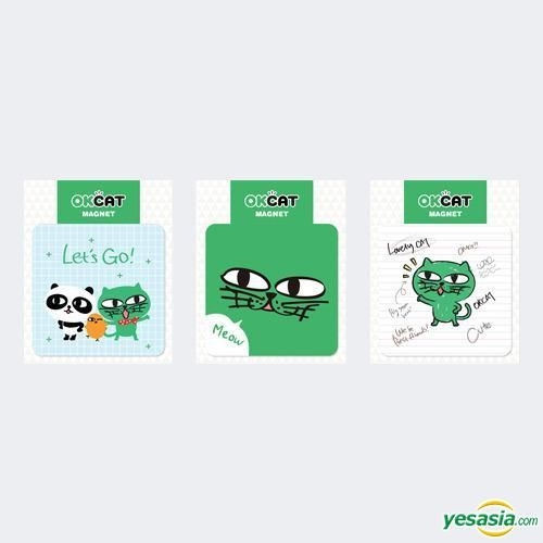 YESASIA: 2PM : Ok Taec Yeon Cat Character - Okcat Magnet (Blue) MALE ...
