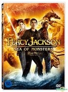 Percy Jackson: Sea of Monsters (2013) (DVD) (First Press Limited Edition) (Korea Version)