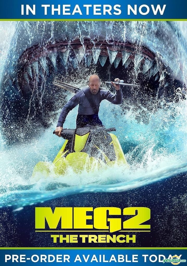 The Meg 2: The Trench (2023) (Blu-ray) – Bluraymania