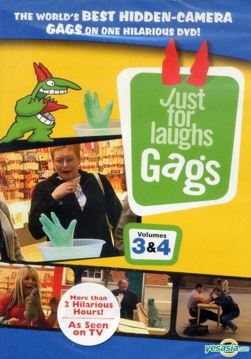 YESASIA Just For Laughs Gags (DVD) (Vol.3&4) (US Version) DVD Image Entertainment Western