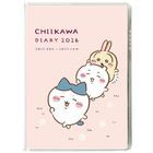 Chiikawa 2026 Planner A6 Comic Monthly Block Diary  (Nakayoshi) (Starts from 2026 January)