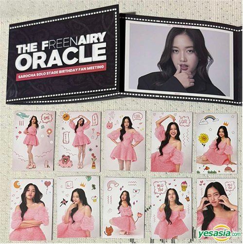 YESASIA: Freen Sarocha : The Freenairy Oracle - Foldbook