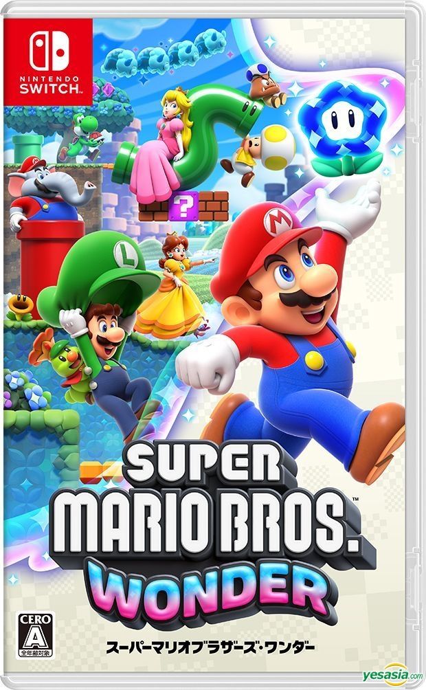 YESASIA: Super Mario Bros. Wonder (Japan Version) - - Nintendo Switch Games  - Free Shipping