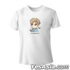 Call Me By Your Song - #Team Boun Art Tee (Cartoon Version) (White) Size: S