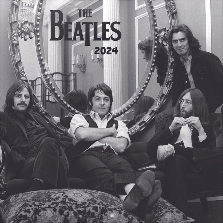 YESASIA The Beatles 2024 Calendar CALENDAR,PHOTO/POSTER The Beatles
