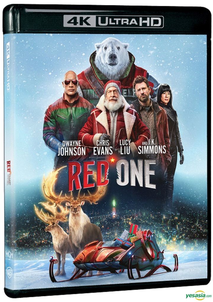 YESASIA: Red One (2024) (4K Ultra HD + Blu-ray) (Hong Kong Version) Blu ...