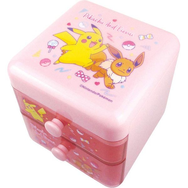 YESASIA Pokemon Mini Drawer (Pink) T'S Factory Lifestyle & Gifts