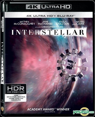 Matthew McConaughey INTERSTELLAR 2 BLU-RAY 4K Uhd + Blu-ray 