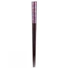 木製筷子 (紫色)