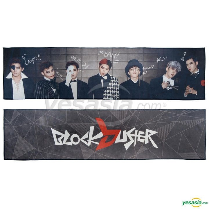 YESASIA: Block B Concert 2014 'Blockbuster Remastering' Goods - Slogan ...