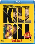 Kill Bill - Vol.1 & Vol.2 Twin Pack (US Theatrical Cut) (Blu-ray) (Japan Version)