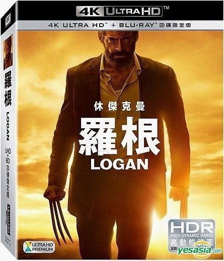 YESASIA: Logan (2017) (4K Ultra HD + Blu-ray) (4-Disc Theatrical + Noir ...