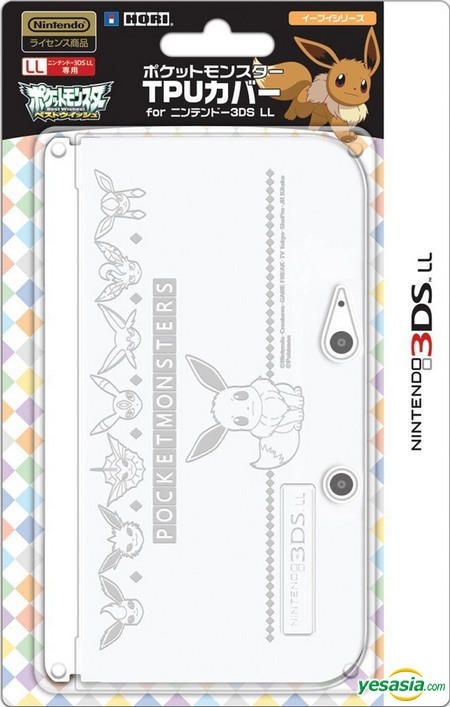 Yesasia 3ds Ll Hori ポケットモンスター Tpuカバー For ニンテンドー3ds Ll イーブイシリーズ 日本版 株式会社 ホリ 株式会社 ホリ ニンテンドーds 3ds ゲーム 無料配送