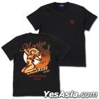 Macross F : Nose Art Ranka T-Shirt (Black) (Size:L)