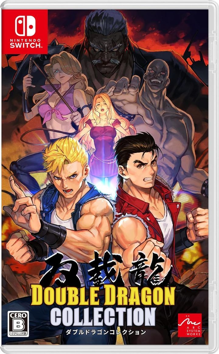 Double Dragon Collection (6Games) Switch Japan Physical Game In