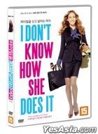 I Don't Know How She Does It (DVD) (Korea Version)
