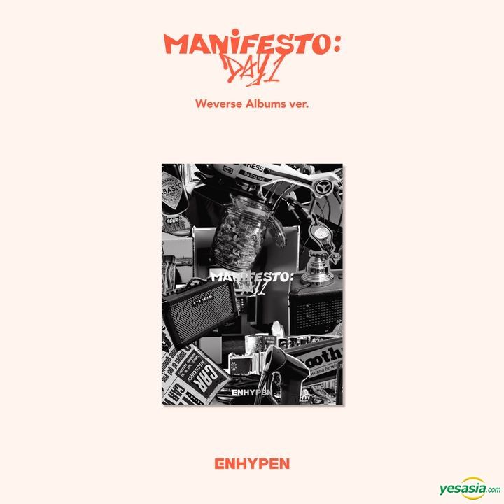 엔하이픈  enhypen 3rd mini album [ manifesto : day 1 ] engene ver.