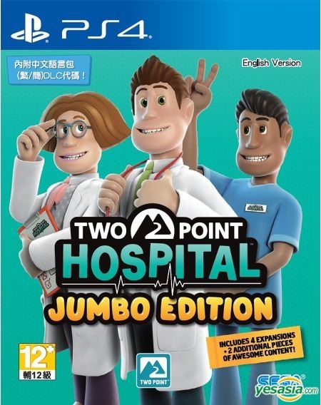 Two Point Hospital Jumbo Edition (ASIA EN/CH) - PS4