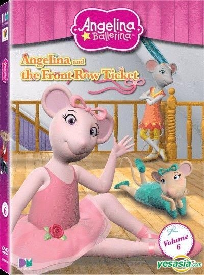 YESASIA Angelina Ballerina Vol.6 DVD Hong Kong Version DVD