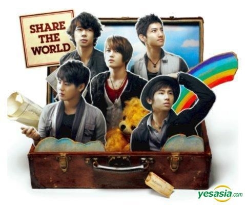 YESASIA: Dong Bang Shin Ki 27th Single Album - Share The World