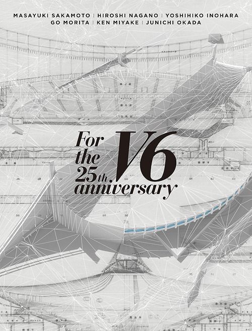 Yesasia Live For The 25th Anniversary Type A Blu Ray 初回限定版 日本版 Blu Ray V6 日語演唱會及mv 郵費全免 北美網站