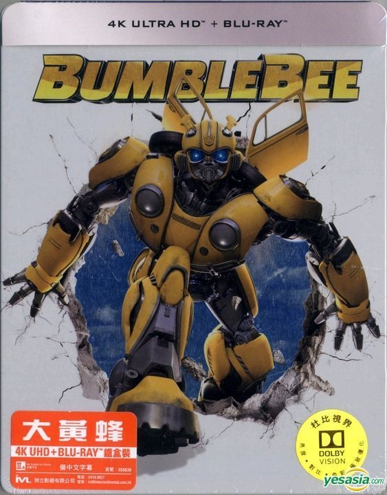 YESASIA: Bumblebee (2018) (4K Ultra HD + Blu-ray) (Steelbook