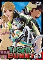 Tiger & Bunny (DVD) (Vol.2) (Japan Version)