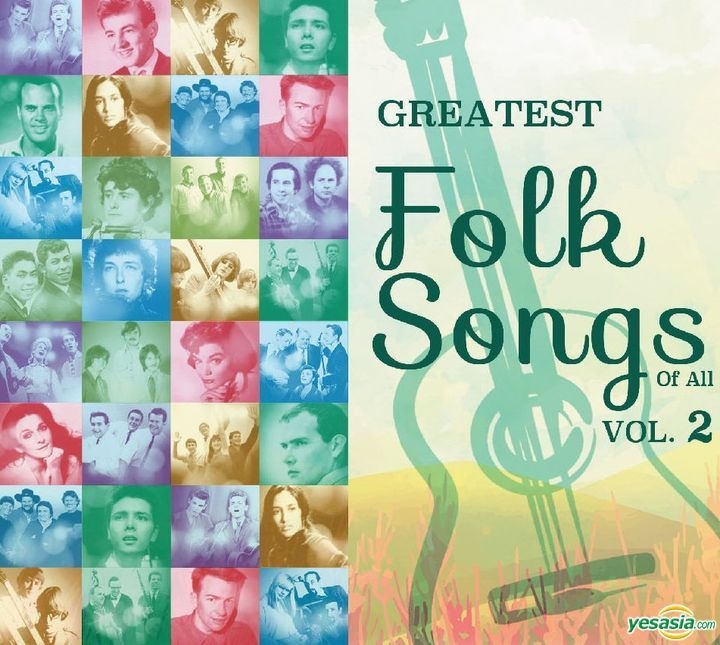 YESASIA Greatest Folk Songs Of All Vol. 2 (2CD) CD Various Artists