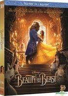 Beauty and the Beast (2017) (Blu-ray) (2D + 3D) (Hong Kong Version)