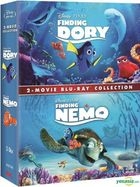 Finding Dory + Finding Nemo 2-Movie Collection (Blu-ray) (Hong Kong Version)