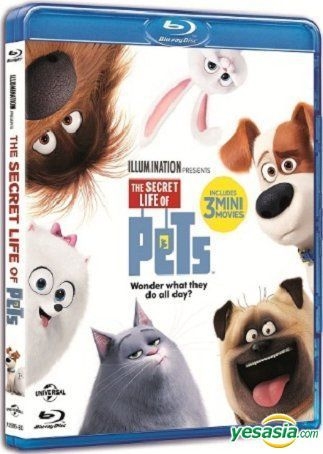 YESASIA: The Secret Life of Pets (2016) (Blu-ray) (Hong Kong Version ...