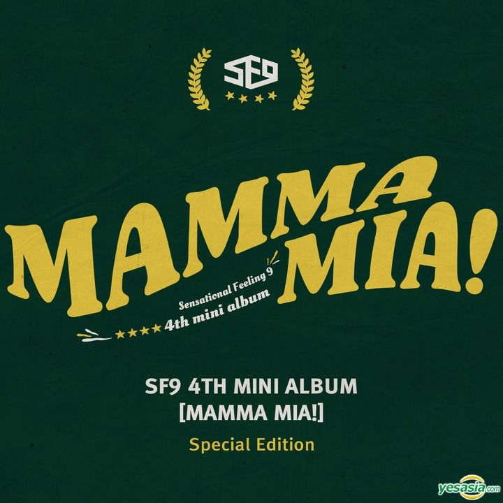 SF9 4TH 全員サイン入りMINIALBUM (MAMMAMIA )2018 SF9 - MAMMA MIA! [4th Mini Album] - K PLACE