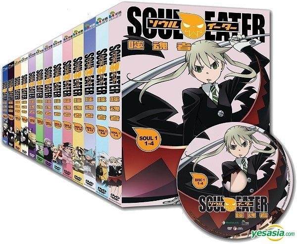 ANIME SOUL EATER COMPLETE TV SERIES VOLUME 1-51 END ENG SUB ALL REGION DVD