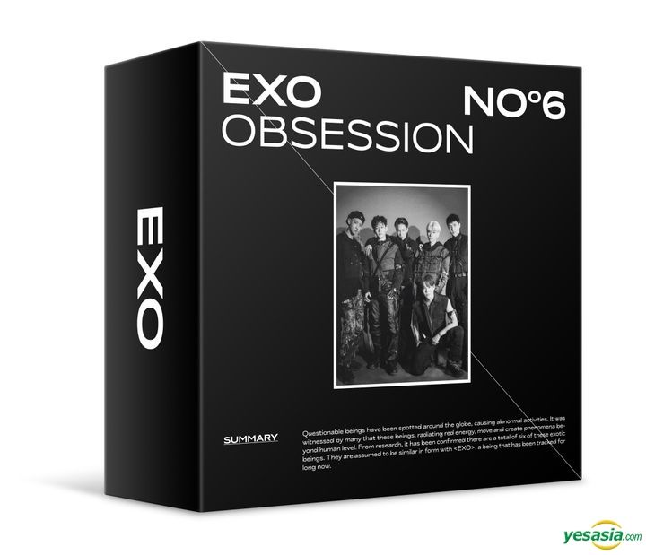 YESASIA: EXO Vol. 6 - OBSESSION (OBSESSION Version) (KiT Album) - EXO, SM  Entertainment - Korean Music - Free Shipping