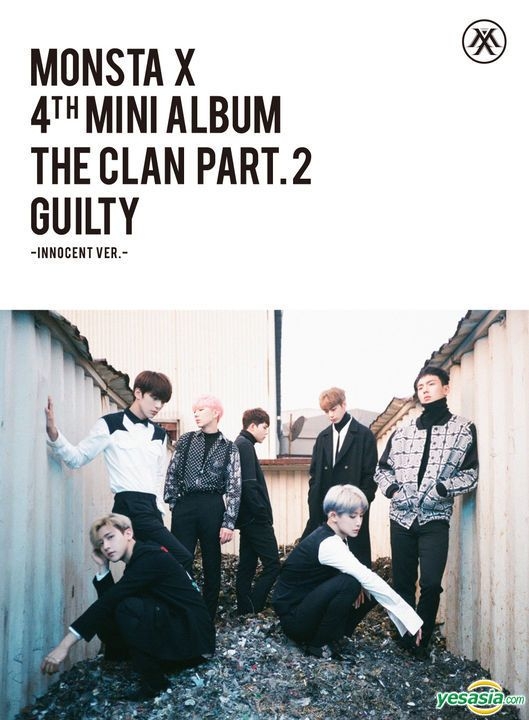 LOT of 16 MONSTA Official Photocard The Clan 2.5 GUILTY INNOCENT 4th Album 몬스타엑스 
