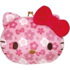 Sanrio Characters Japanese Style Series Plush Coin Purse (Hello Kitty)
